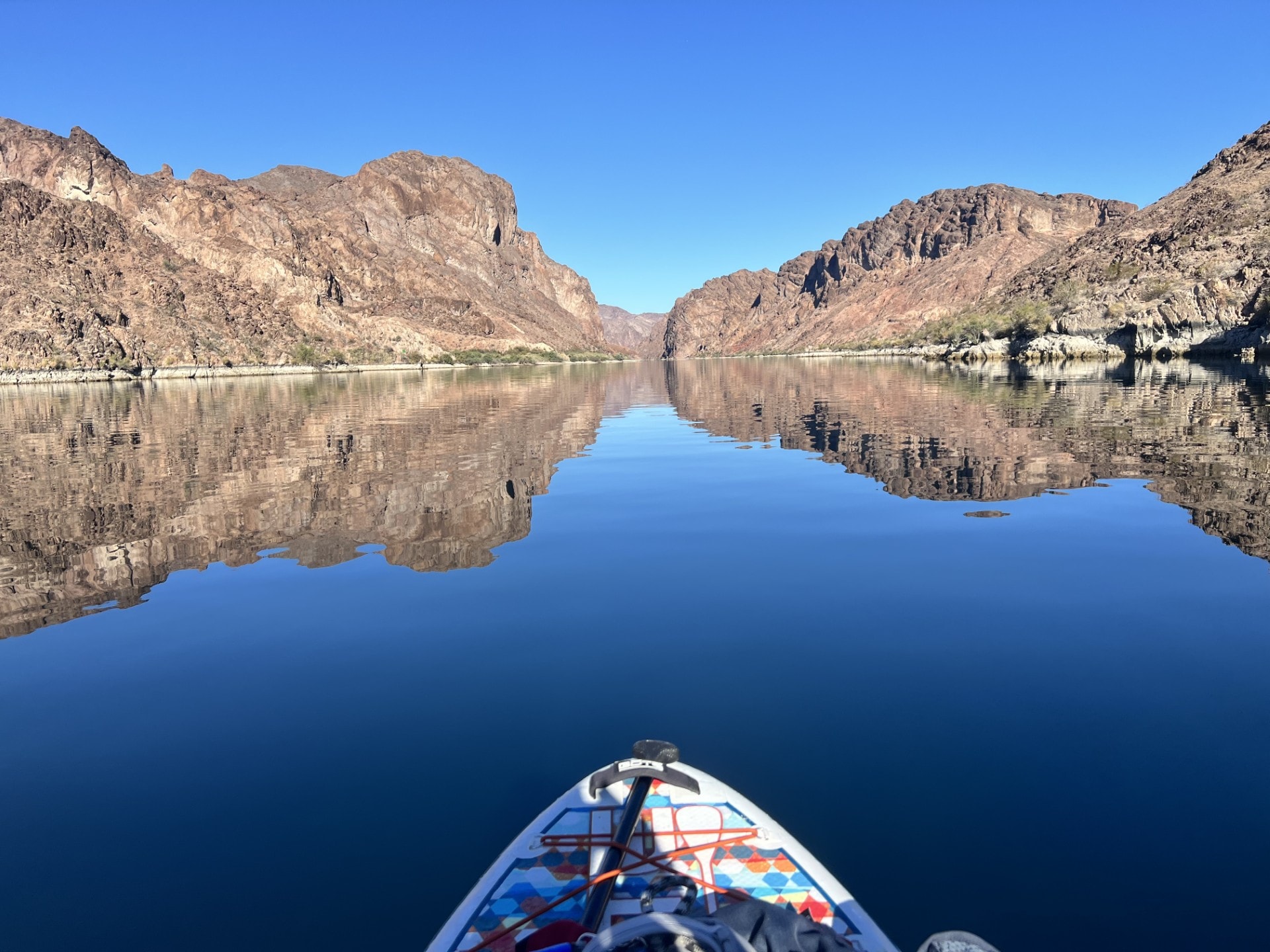 Dawn Kayaking on the Colorado River